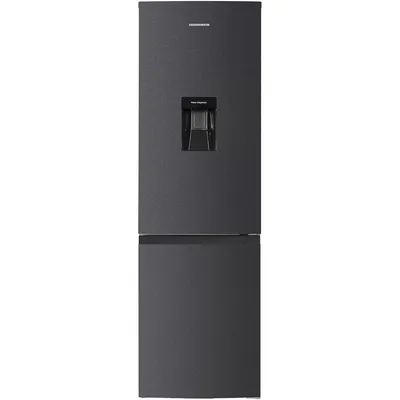 Produktbild von Heinner HCNF-HM291INVDGWDE++ Kühl-Gefrierkombination 291 L, No Frost, Wasserspender, Anti-Fingerprint, Anthrazitgrau