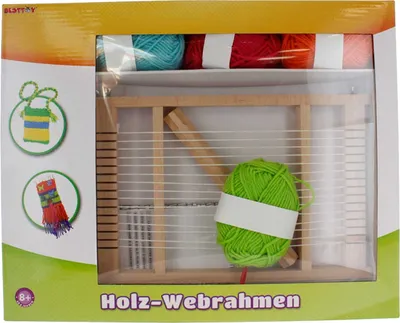 Produktbild von Besttoy - Holz-Webrahmen - ca. 29 x 20 cm