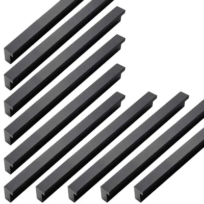 Dailygoods- Türgriff Schwarz 202mm, Hauptbild