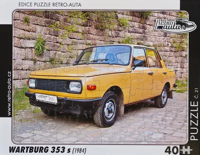 Zdjęcie produktu dla Puzzle nr 21 - WARTBURG 353 s (1984) 40 elementów