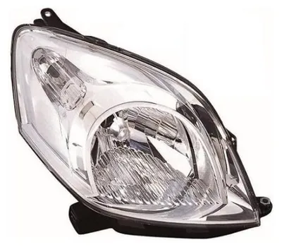 Produktbild von Scheinwerfer für Fiat Fiorino, Peugeot Bipper, Citroen Nemo ab 2008, rechte Seite, mit Motor