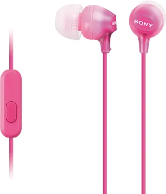 Immagine prodotto di Sony MDR-EX15AP MDREX15APPI.CE7 Serie EX - Auricolari con microfono - in-ear - cablati - spinotto da 3,5 mm