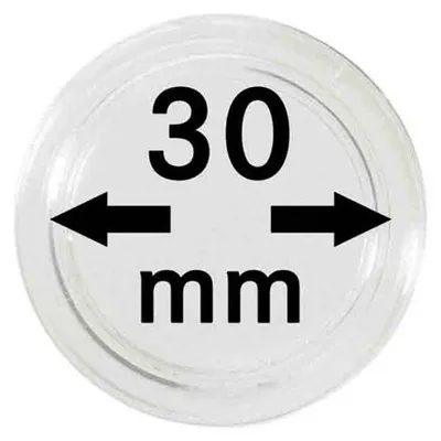 Produktbild von Lindner 2251030 Münzkapseln 30 mm-100er Pack