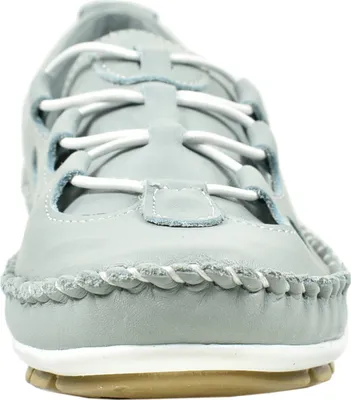 Produktbild von Gemini 003115-01 Damen Ballerina Slipper Mokassins Leder, Größe:40 EU, Farbe:Blau