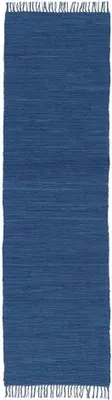 Produktbild von Baumwolle Kelim Natur Teppich Läufer Große Farbauswahl, Farbe:Grün, Größe:90x160 cm