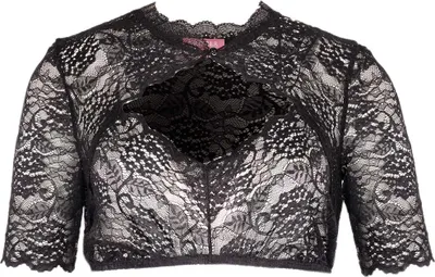 Produktbild von Dirndlbluse Sydney kurzarm schwarz 44