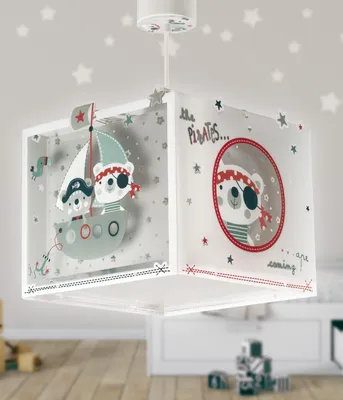 Immagine prodotto di Lampada da soffitto a sospensione per bambini The Pirates Pirati
