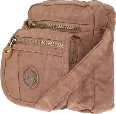 Produktbild von Damen Handtasche Crinkle Nylon Umhängetasche Schultertasche Tasche Shopper Bag