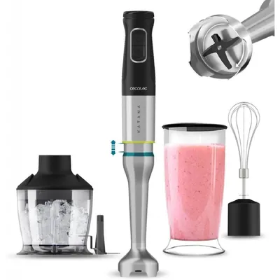 Produktbild von Cecotec 03961, Pürierstab, 1200 W, Schwarz, Edelstahl