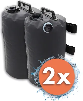 Produktbild von Wasser Gewichte für Pavillon und Zelt Beschwerung, 30Liter Kapazität, 2Stk.
