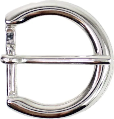 Produktbild von FRONHOFER klassische Gürtelschnalle silber, moderne Schnalle uni 2,5 cm
