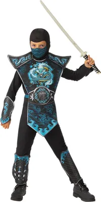 Immagine prodotto di Costume di Carnevale - Ninja Drago Blu