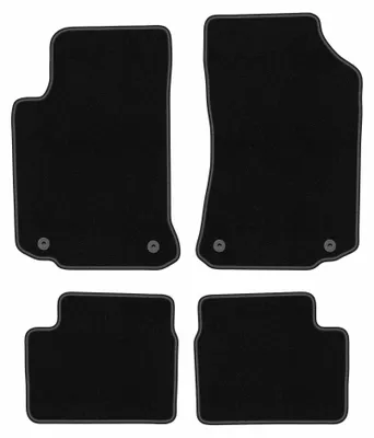 Obrázek produktu pro Velurové autokoberce pro: Rover 75 1998-2005 (kombi/sedan) – sada 4 ks, černé, na míru – Wielganizator BASIC