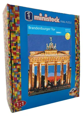 Produktbild von Ministeck Mosaik Brandenburger Tor - XXL Box - 8500 Steine
