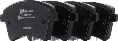 Produktbild von VALEO Bremsbeläge Satz Vorne für RENAULT KANGOO Express (FW0/1) 302666