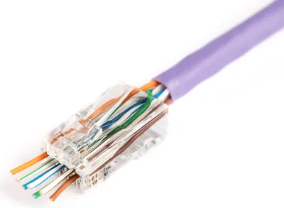 Obrázek produktu pro Digitus X-ML-6U-EZ, RJ45, Průhledná, Samec, 24/26, 100 kusů