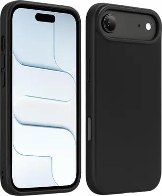 Produktbild von Hülle Schwarz für iPhone 17 AIR - Handyhülle Kratzfest Schutzhülle Ultra Dünn Phonillico®