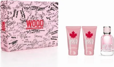 Produktbild von Dsquared2 Wood Für Frauen Edt 50Ml + Bsg 50Ml + Bl 50Ml