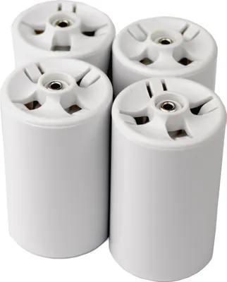 Produktbild von 4x Batterieadapter Akku Adapter Mono D