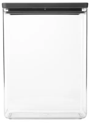 Produktbild von Brabantia 229985 Vorratsbehälter Rechteckig 5,4 L Grau, Transparent 1 St