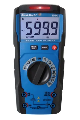 Obrázek produktu pro Digitální multimetr PeakTech P3349 6000 čítačů 600V True RMS Auto Range