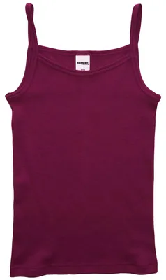 Produktbild von HERMKO 2460 Mädchen Trägerhemd aus 100% Baumwolle, Naturfaser-Unterhemd bzw. Top, Farbe:fuchsia, Größe:164