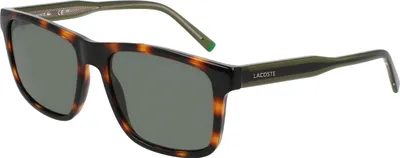 Zdjęcie produktu dla LACOSTE L6025S 214 HAVANA 56/17/145 Męskie okulary przeciwsłoneczne