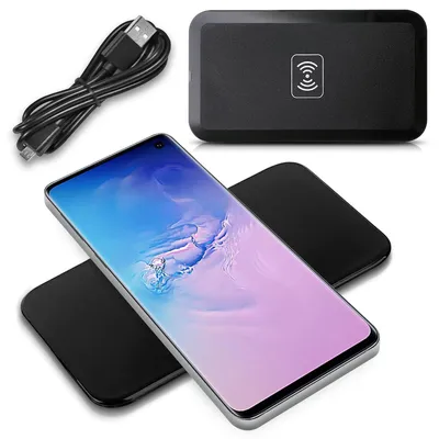 Produktbild von Für QI Wireless Schnell Ladegerät für Samsung Galaxy S10e S10 Plus Induktives Laden