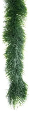 Produktbild von Girlande Lametta Doxa Tannengrün Ø 100mm x 6m
