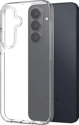 Immagine prodotto di Custodia per cellulare Samsung Galaxy S26 in silicone e TPU, sottile, resistente agli urti, trasparente