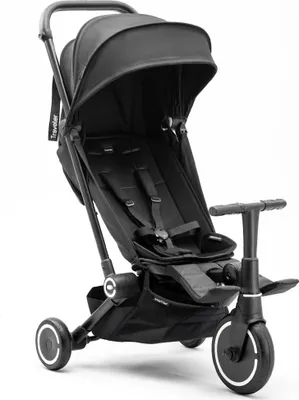 Zdjęcie produktu dla SmarTrike Traveler - Czarny | Składany wózek dziecięcy