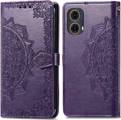 Immagine prodotto di imoshion Custodia a libro Mandala Motorola Moto G85 - Viola