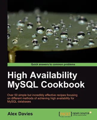 Produktbild von High Availability MySQL Cookbook