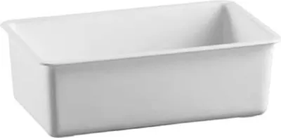 Aufbewahrungsbox 30x20x10 cm, 4 l, Weiß, Polyethylen
