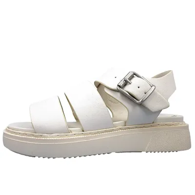 Produktbild von s.Oliver  Damenschuhe Sandalen Flach Sandale Weiß Freizeit, Schuhgröße:39 EU