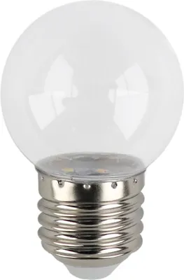 Produktbild von Olucia - LED-Glühbirne, transparent - E27 - 1W