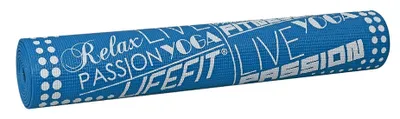 Zdjęcie produktu dla Mata gimnastyczna LIFEFIT® SLIMFIT, 173x58x0,4cm, niebieska