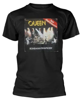 Produktbild von Queen - "Bohemian Rhapsody" T-Shirt für Herren/Damen Uni PH4917 (XL) (Schwarz)