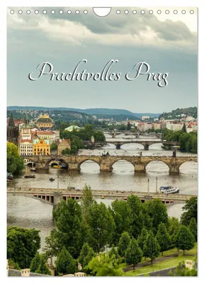 Produktbild von Prachtvolles Prag (Wandkalender 2027 DIN A4 hoch), CALVENDO Monatskalender