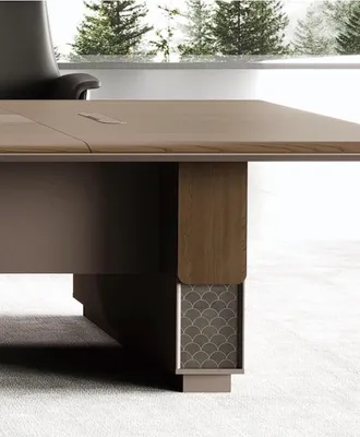 Produktbild von r Konferenztisch aus Holz für Büro mit Praktischem Design