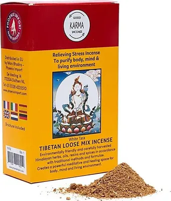 Produktbild von Tibetisches Weihrauchpulver zur Linderung von Stress, Angstzuständen und Depressionen – 3er-Set – ±130–140 g