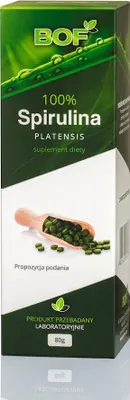 Produktbild von Spirulina Platensis 100% in BOF Tabletten 80 g Nahrungsergänzungsmittel