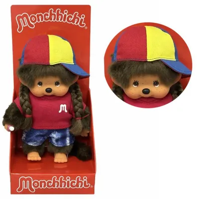 Obrázek produktu pro Plyšová figurka Monchhichi City Girl, 20 cm