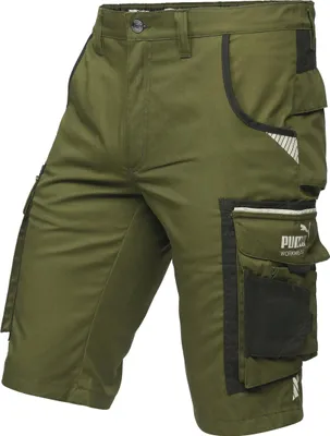 Produktbild von PUMA WORKWEAR PRECISION X Shorts Oliv 50