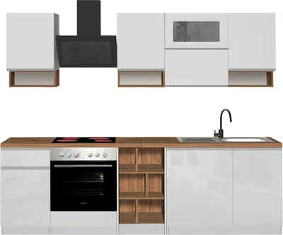 Immagine prodotto di Attiko - Cucina, Bianco Lucido, un Cassetto, Elettrodomestici non inclusi,  Italy