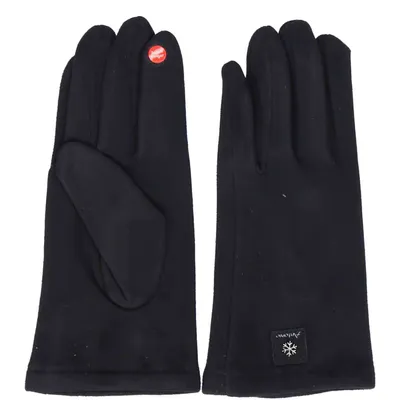 Produktbild von Antonio Damen Fingerhandschuhe Elegant  schwarz : 00-schwarz Farbsortierung: 00-schwarz