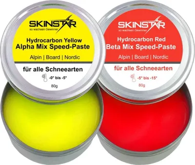 Zdjęcie produktu dla SkinStar Hydrocarbon Alpha-Beta Mix Speed-Paste Set Skiwax Wax Paste