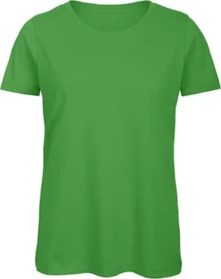 Produktbild von B&C TW043 | Damen T-Shirt / 100% Organic Baumwolle - Farbe: Real Green - Größe: XL