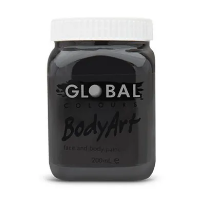 Zdjęcie produktu dla Globalne barwniki płynne – czarny 200 ml