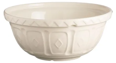 Steinzeug-Mengschüssel 2,7 L 26 cm creme